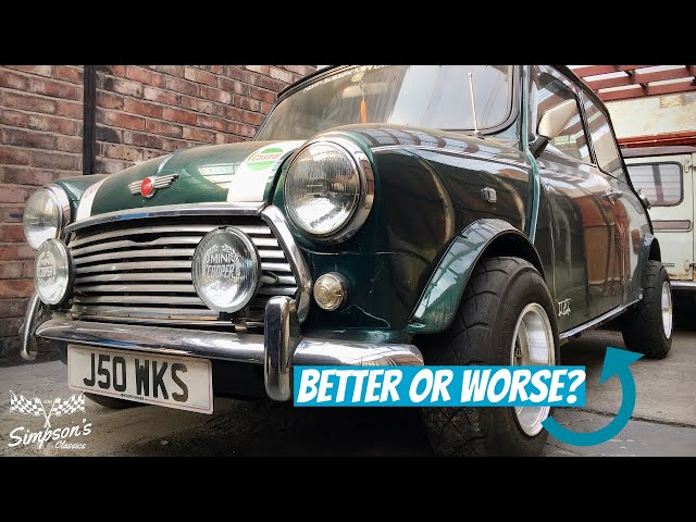 Classic Mini John Cooper Conversion JCW - Outer Sill Removal & Door Step Fitment