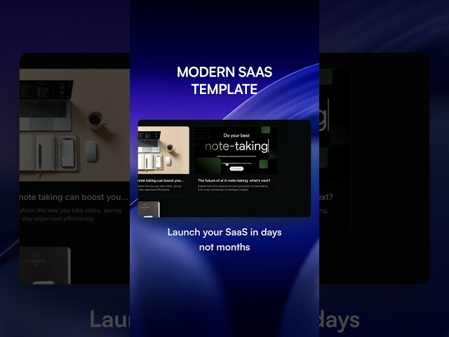 Launch Your SaaS with Synote #saas #nextjs #gemini