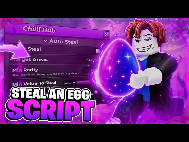 🔥 Steal An Egg SCRIPT | Working Auto Steal, Anti Hit, God Mode !! (NO KEY)