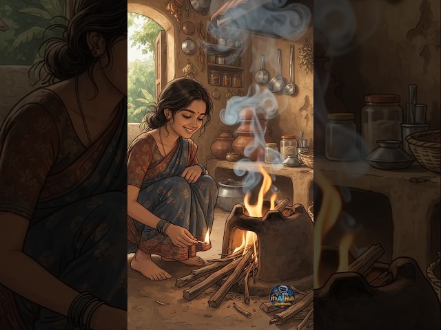 🍚 Sakkarai Pongal #asmr  #ghiblistyle #shorts