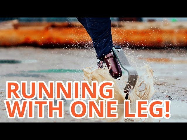 How to start running on prosthetic leg
