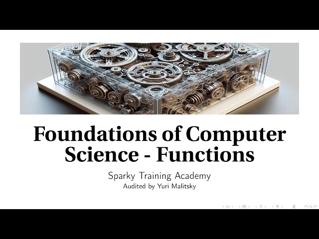 Functions (Foundations of Computer Science)