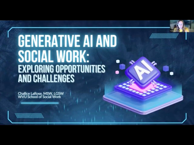 Generative AI and Social Work: Exploring Opportunities and Challenges