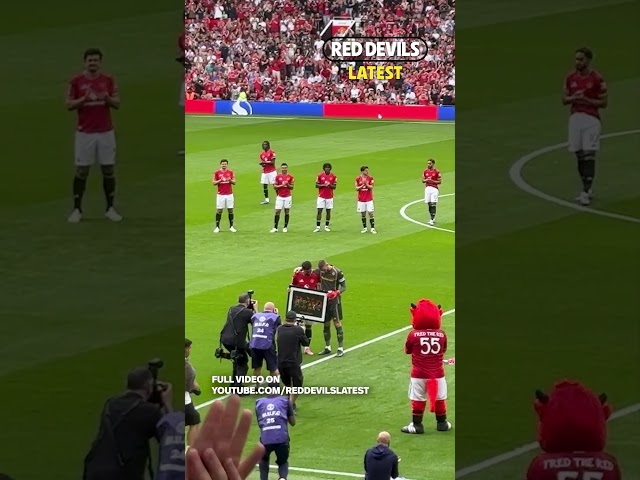 David De Gea SPECIAL PRESENTATION AT OLD TRAFFORD!