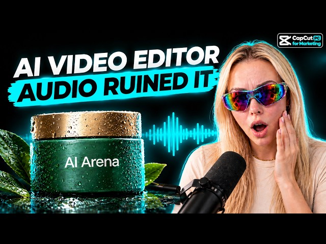 AI Marketing Tools: Fix an Ecommerce Ad with an AI Video Editor | CapCut PC