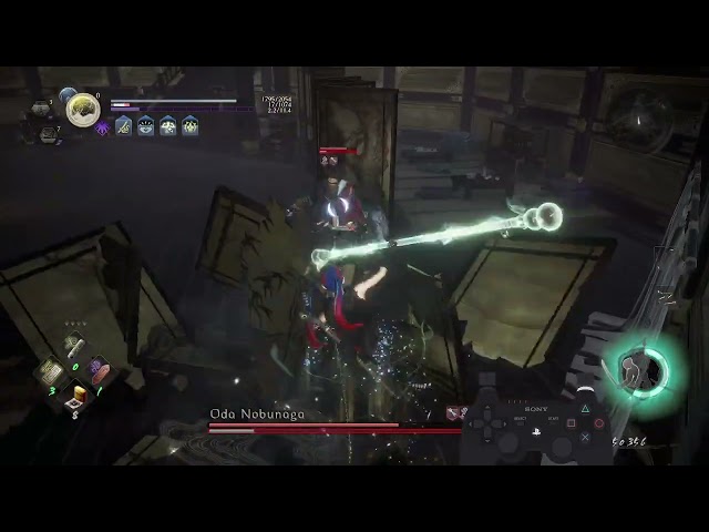 Nioh 2: Oda Nobunaga vs Splitstaff