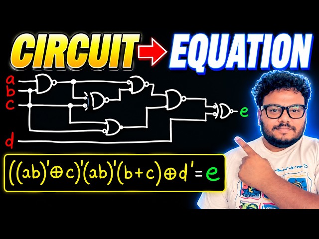 How to Convert Logic Circuits to Boolean Expressions | Step-by-Step