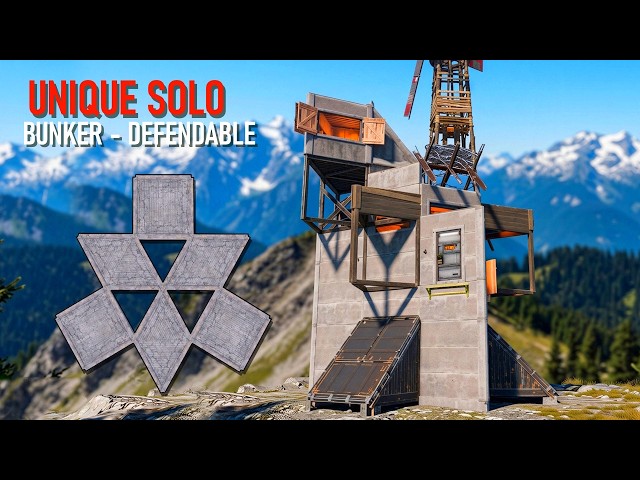 Rust Solo BUNKER Base Design (Unique Solo BUNKER Base Design)