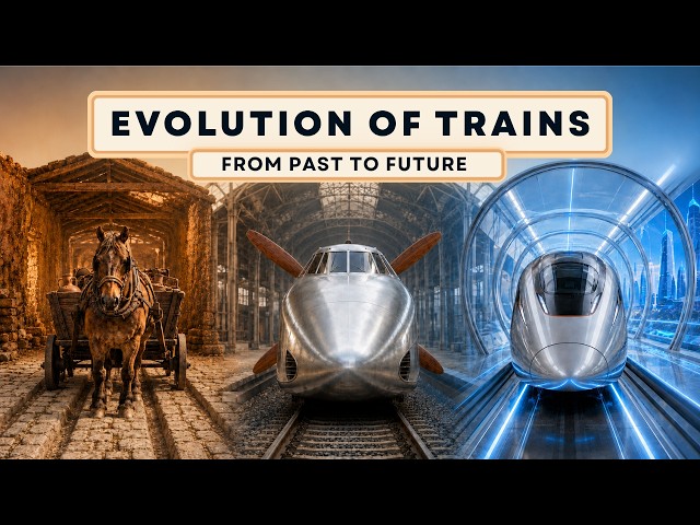 From Ancient Wheeled Transport to Transportation Systems of 2100 (History of Trains)