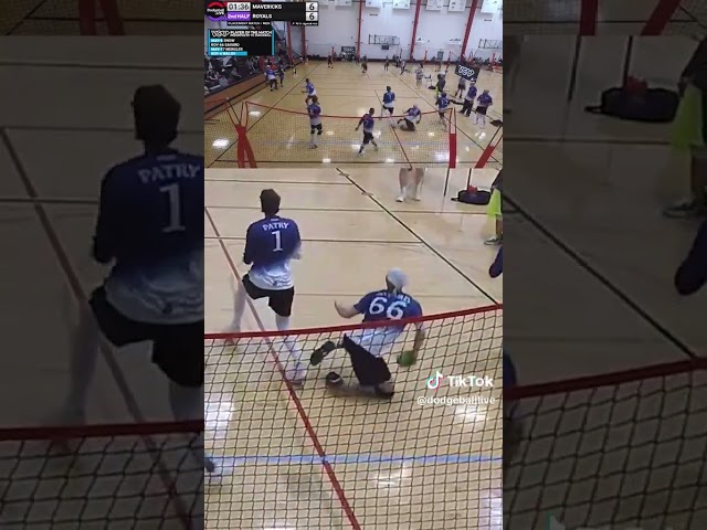 And you threw at him why? #dodgeball #twitch #sports #highlights #catch #hit