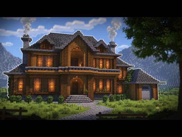 Minecraft: How To Build A Mansion | Easy Tutorial