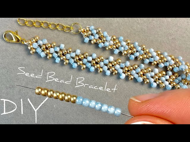 DIY Beads Bracelet: Beading Tutorials | Seed Bead Bracelet Patterns - Chevron