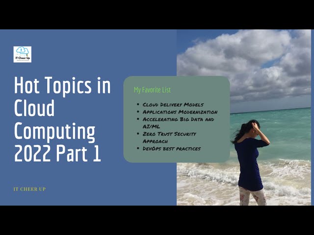 Hot Topics in Cloud Computing 2022 Part 1