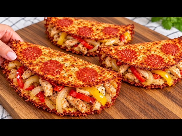 No Flour, No Carbs! Just 2-Ingredient Flatbread — Easy Fat Loss Recipe!