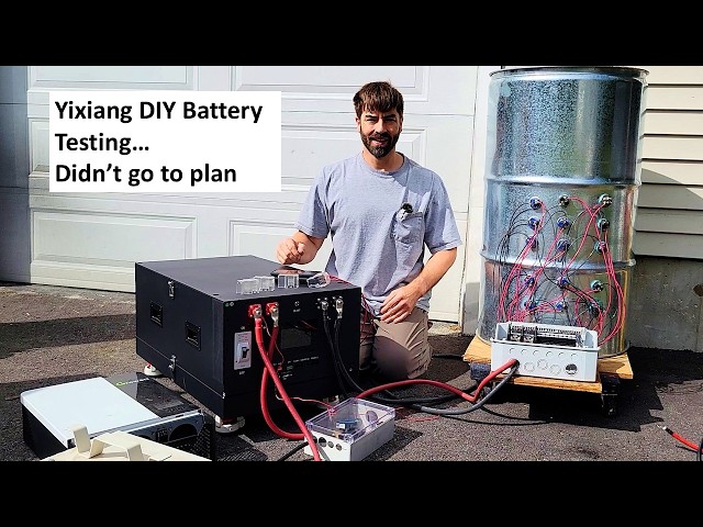 Yixiang DIY Battery kit with new BMS, 16kWh, build and test