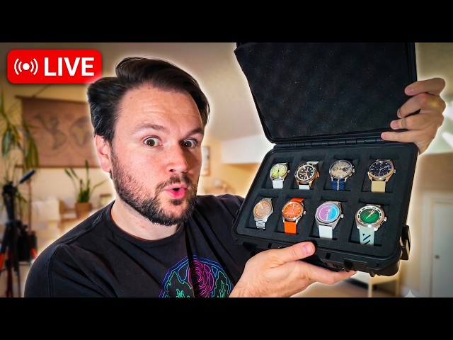 These Are My 8 Favourite Watches (LIVE!)