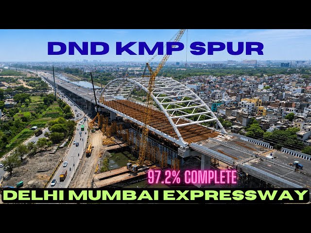 DND KMP Expressway Spur | Delhi Mumbai Expressway | DND KMP Package 1