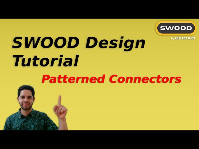 How to make a Patterned Connector in SWOOD Design