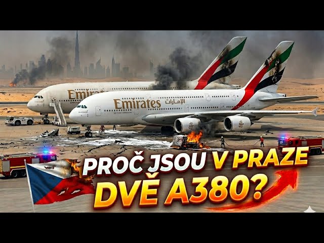 🛬Proč jsou v Praze dvě A380? Krize na blízkém východě🌍⚠️