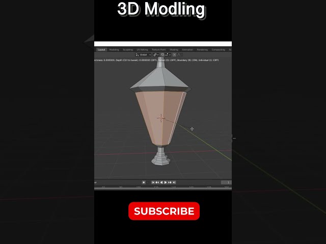 Fancy gate modeling in blender #freestor #blender #3dmodeling