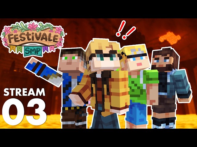 Festivale SMP: THE WORST EXPLORERS EVER w/ InTheLittleWood, Legundo, MythicalSausage & More! | #3