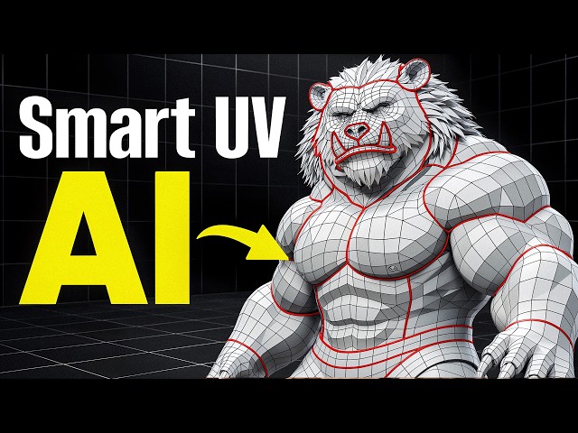 AI Just Solved UV Unwrapping and It's Crazy Good - Smart UV