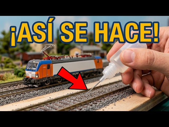 🎞️ The SECRET of the perfect BALLAST for your MODEL train LAYOUT