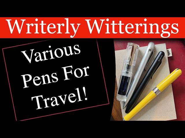 A Variety of Pens for Travel