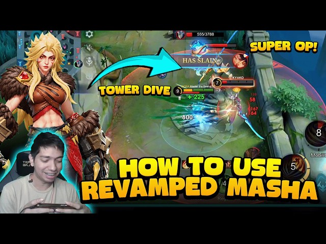 Stop doing this on Revamp Masha | Masha Gameplay | MLBB