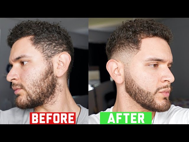 SELF CUT BARBER TUTORIAL: How To Fade Your Own Hair And Beard At Home During Quarantine