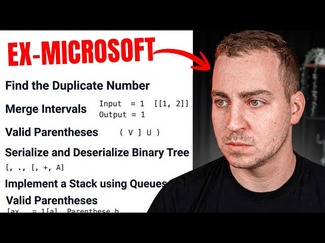 Ex-Microsoft Engineer Explains How To Prep For Coding Interviews