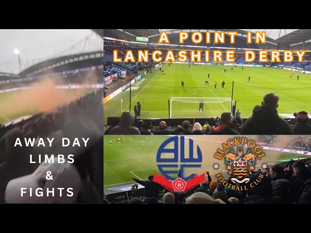 A Point In Lancashire Derby - Bolton Wanderers 2-2 Blackpool FC