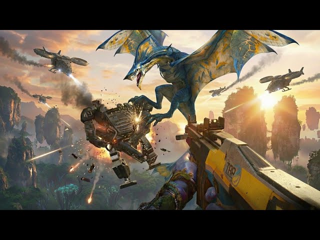 Attacking RDA with Stormglider - Avatar: Frontiers of Pandora [4K 60FPS Max Settings]