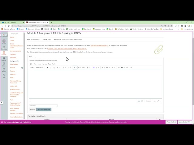 CIS1041 Module 1 - Submitting Work