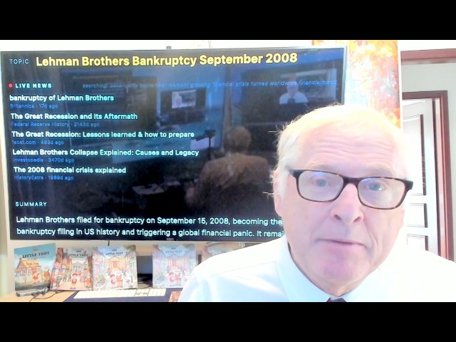 The Day Lehman Brothers Collapsed: Fear, Panic and Financial Crisis.  Next Time: Hold Gold.