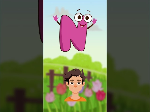 Alphabet Letter N | ABC Phonics Song