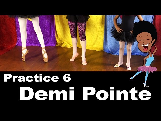 Ballet Practice 6: Demi Pointe - Nani Nani Kids - Online Ballet Class