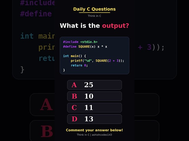 99% Get This C Code Output Wrong! 🔥 #shorts #cprogramming #coding #programming