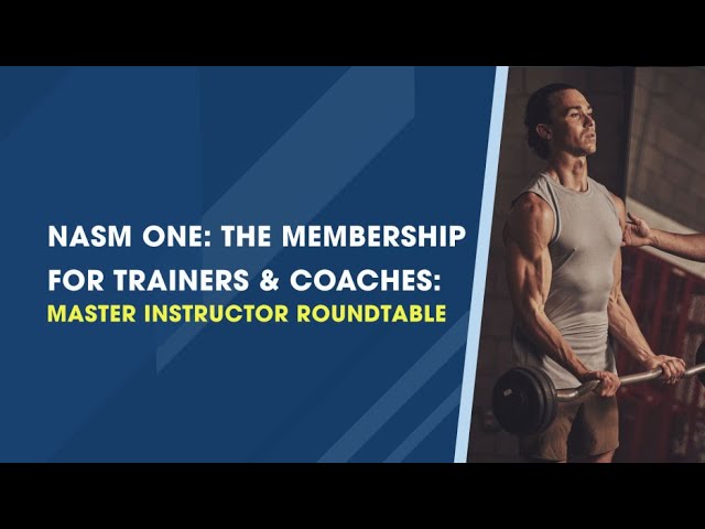 All About NASM One: The Membership for Trainers & Coaches