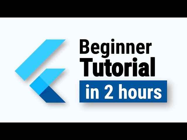 Build Your App With Flutter - EASY Tutorial