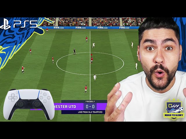 PLAYING FIFA 21 ON PS5 - MY FIRST IMPRESSION ON THE NEW PS5 CONTROLLER AND GAMEPLAY!!!