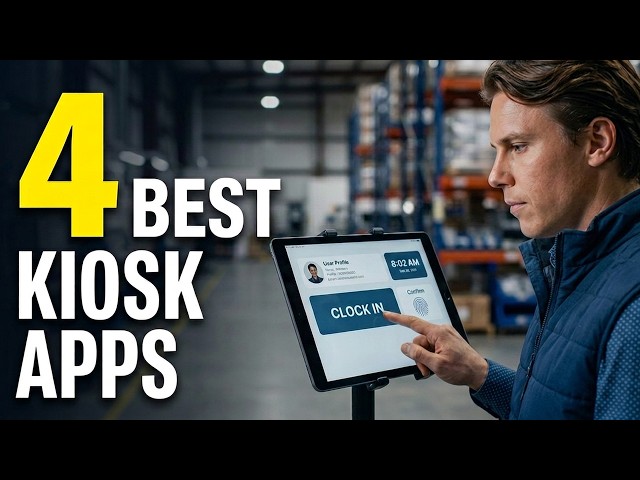 Don't Pick a Time Clock Kiosk App Before Watching This