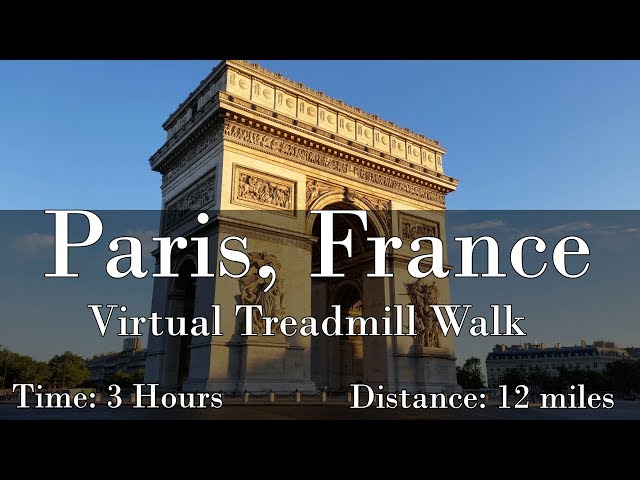 Paris, France Walking Tour (with Music)