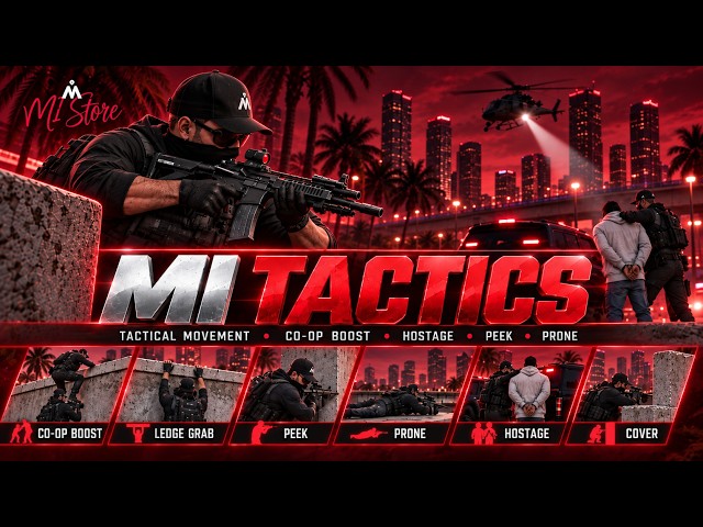 FiveM Advanced Tactical System – Peek, Prone, Hostage, Cover & More | QBCore QBOX ESX