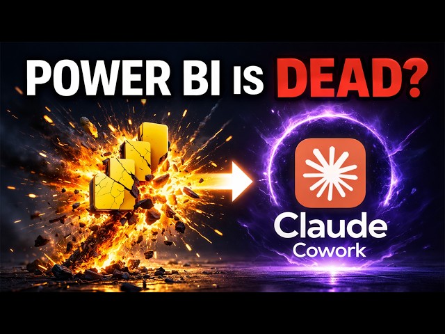 Crazy Power BI Alternative! Build Interactive Dashboards with Claude Cowork’s Data Plugin