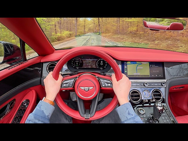 2027 Bentley Continental GTC S - POV Test Drive (Binaural Audio)