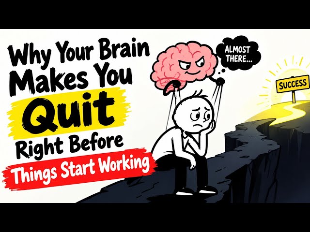 Why Your Brain Makes You Quit Right Before Success