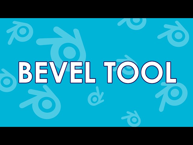 How to Use the Bevel Tool in Blender | Blender Basics #7