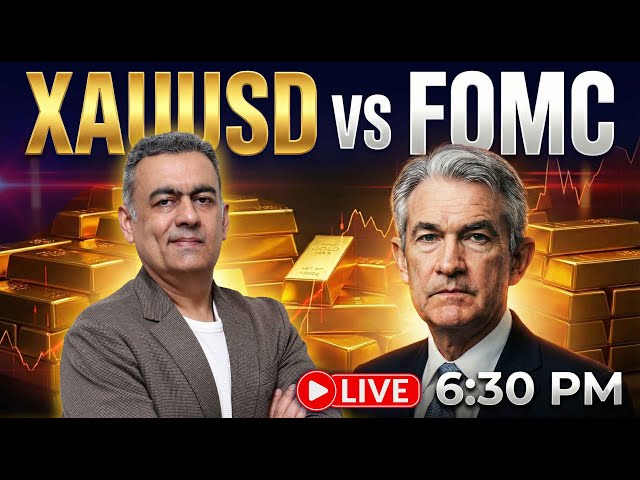 🔴 LIVE XAUUSD: Gold Hits RECORD HIGH – FOMC Could CRASH or PUMP This Rally