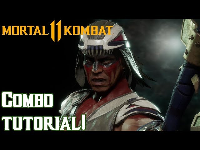 Nightwolf Midscreen and Corner Combo Tutorial [Mortal Kombat 11]